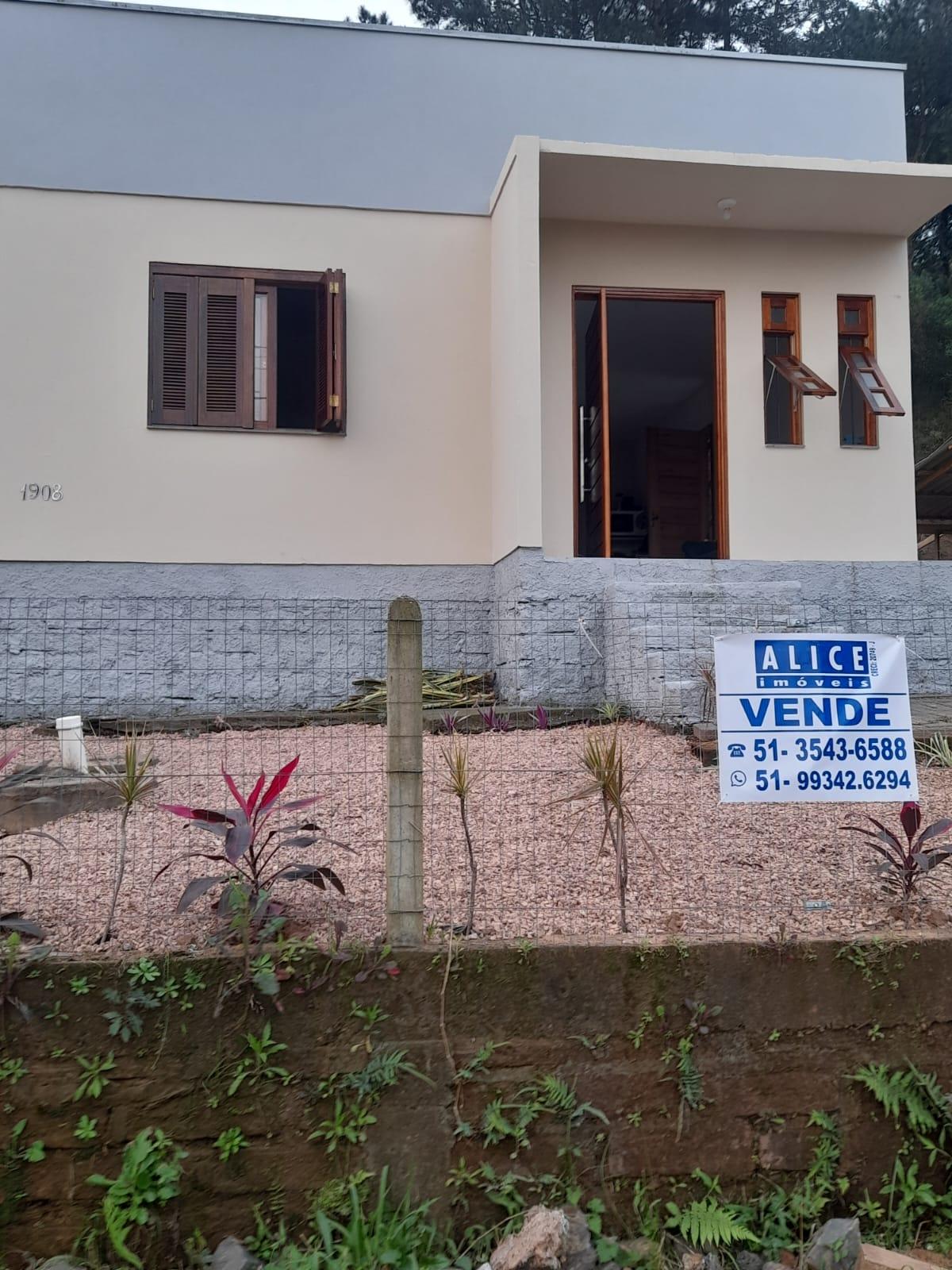 Casa com 2 quartos e 1 banheiro à venda no bairro Nova Parobe, Parobe