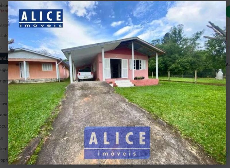 Casa com 3 quartos e 1 banheiro à venda no bairro Vila Nova, Parobe