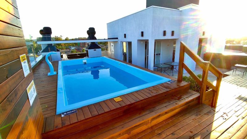 Apartamento com 1 quarto, 2 banheiros e 54m² à venda no bairro Jardim do Prado, Taquara
