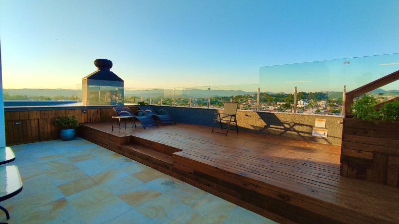 Apartamento com 1 quarto, 2 banheiros e 54m² à venda no bairro Jardim do Prado, Taquara
