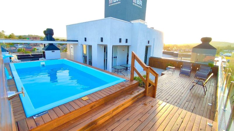 Apartamento com 1 quarto, 2 banheiros e 54m² à venda no bairro Jardim do Prado, Taquara