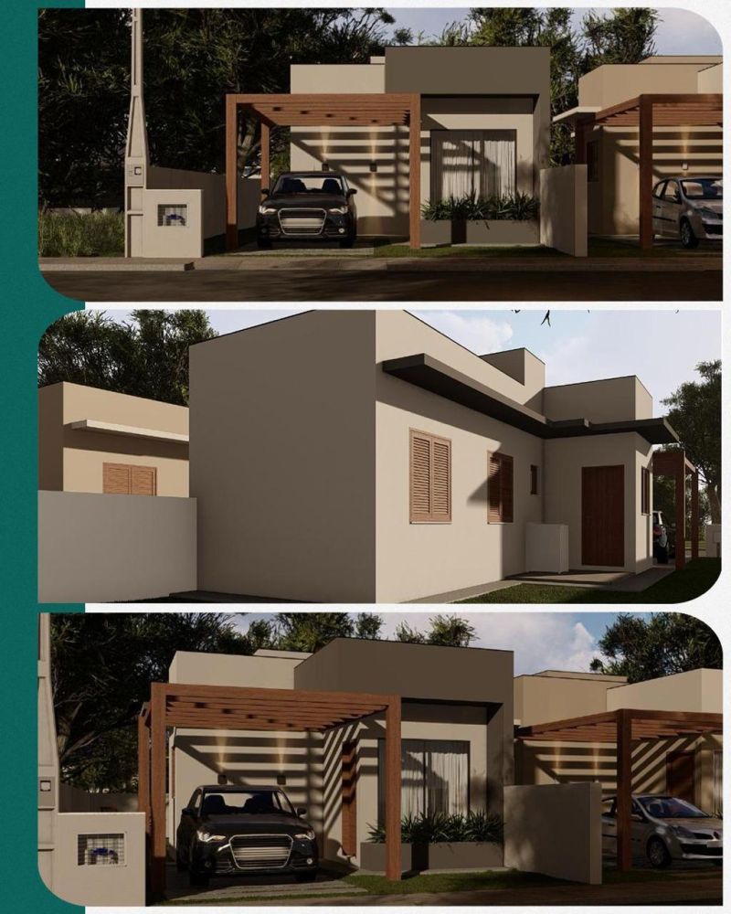 Casa com 2 quartos, 1 banheiro e 40m² à venda no bairro Santa Teresinha, Taquara