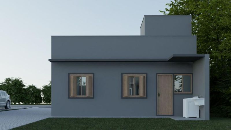 Casa com 2 quartos, 1 banheiro e 54m² à venda no bairro Santa Teresinha, Taquara