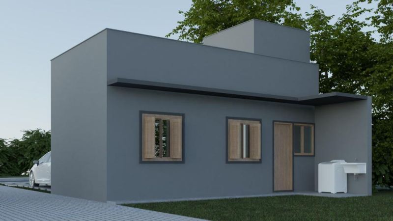 Casa com 2 quartos, 1 banheiro e 54m² à venda no bairro Santa Teresinha, Taquara