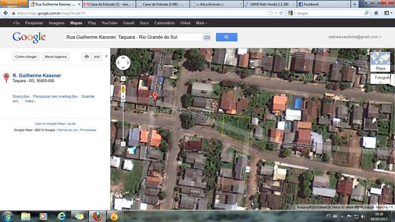 Terreno à venda no bairro Cruzeiro do Sul, Taquara