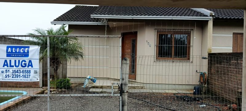 Casa com 2 quartos e 1 banheiro para alugar no bairro Planalto, Parobe