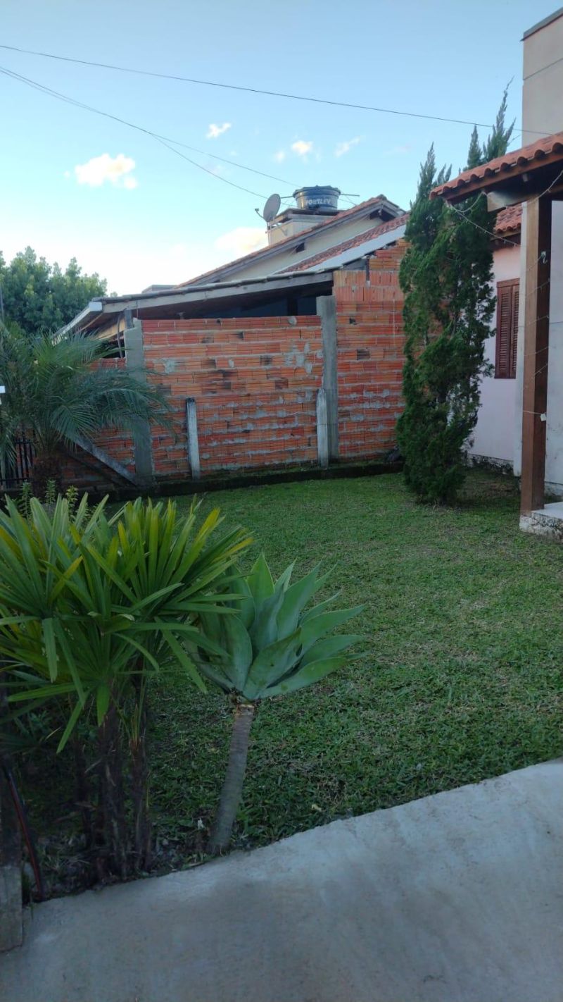 Casa com Pátio fechado.