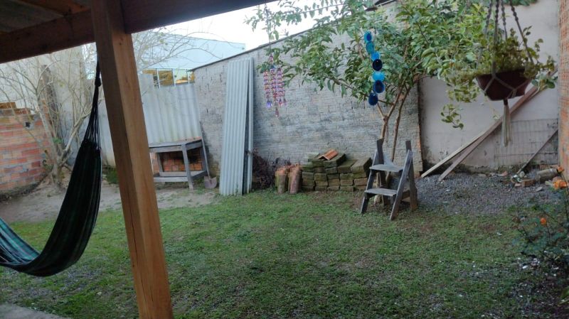 Casa com Pátio fechado.