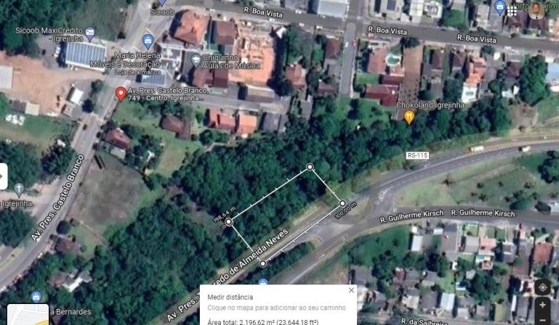 Terreno à venda no bairro Centro, Igrejinha