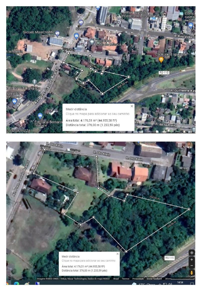 Terreno à venda no bairro Centro, Igrejinha