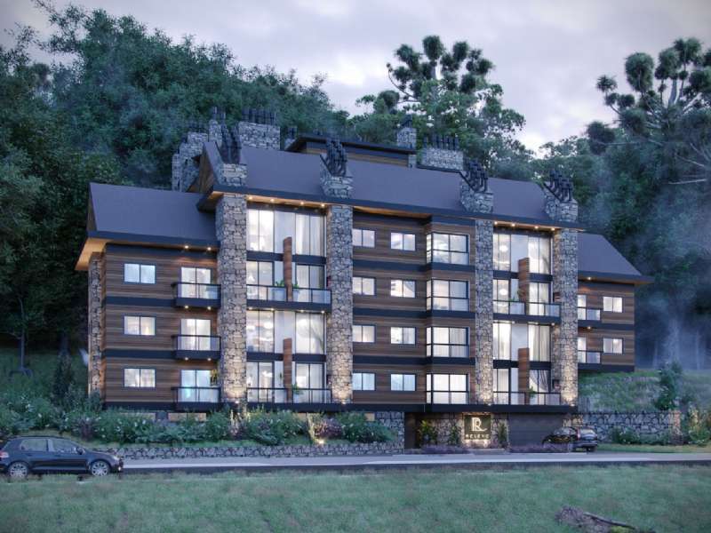 Apartamento com 2 quartos, 2 banheiros e 56m² à venda no bairro Centro, Gramado