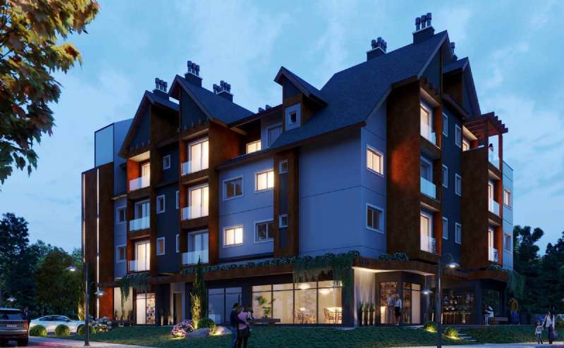 Apartamento com 1 quarto, 1 banheiro e 56m² à venda no bairro Centro, Gramado