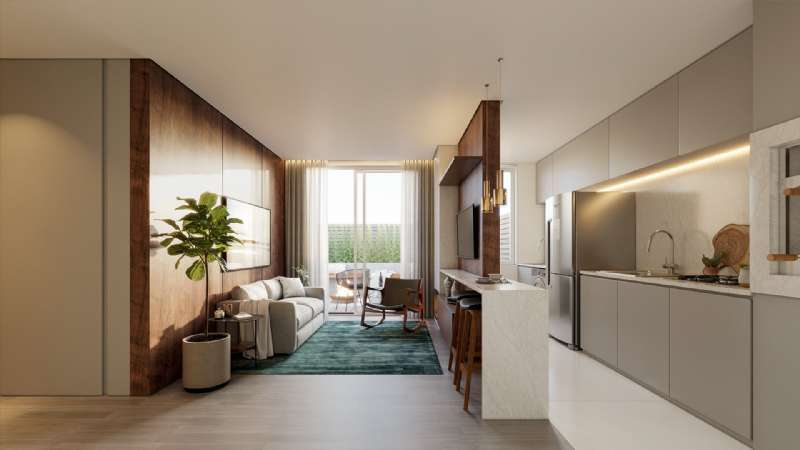 Apartamento com 2 quartos, 2 banheiros e 64m² à venda no bairro Planalto, Gramado