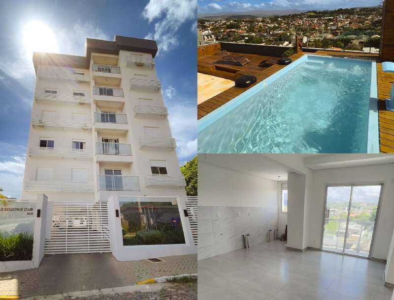 Apartamento com 2 quartos, 1 banheiro e 54m² à venda no bairro Jardim do Prado, Taquara