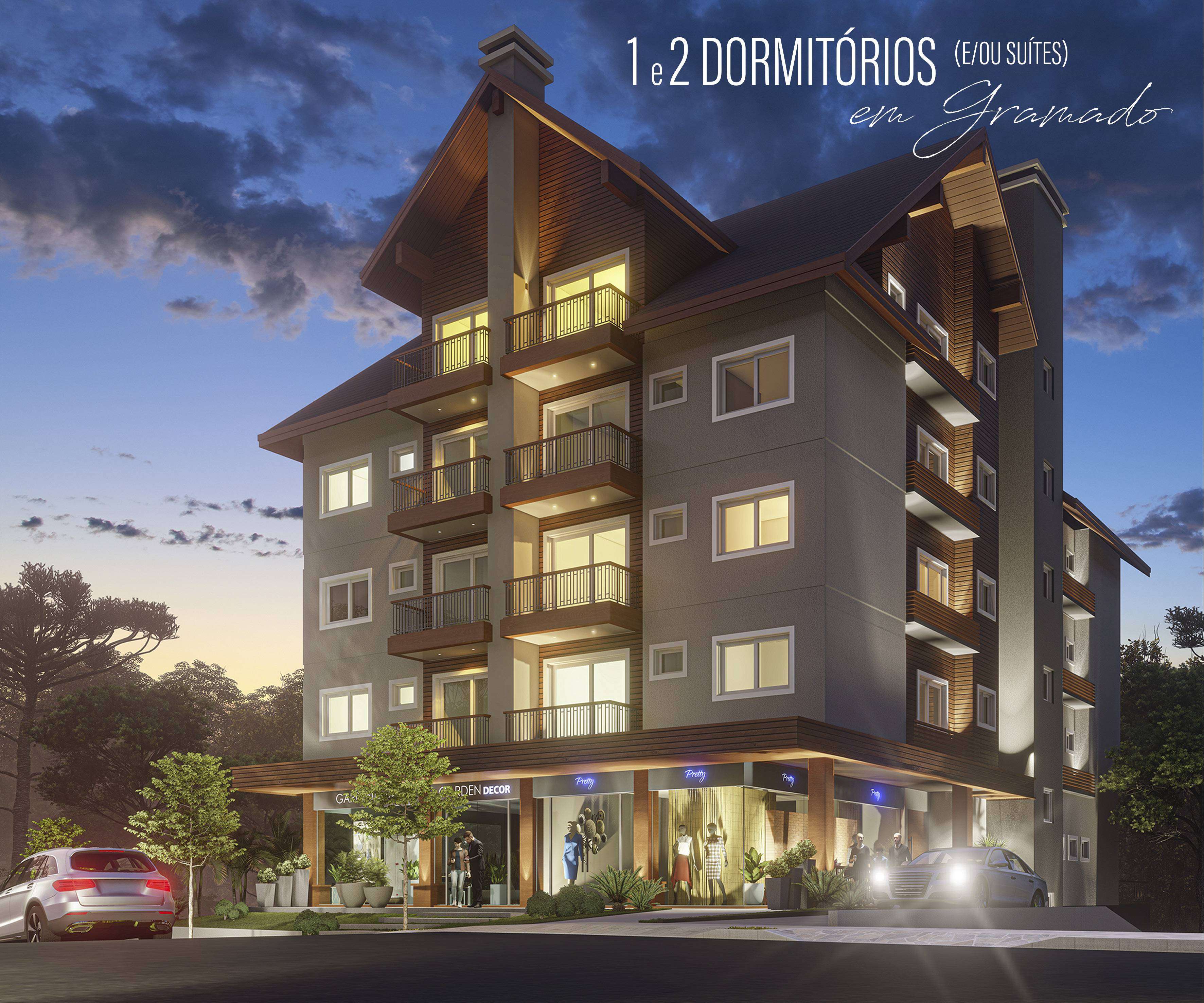 Apartamento com 2 quartos, 1 banheiro e 92m² à venda no bairro Varzea Grande, Gramado