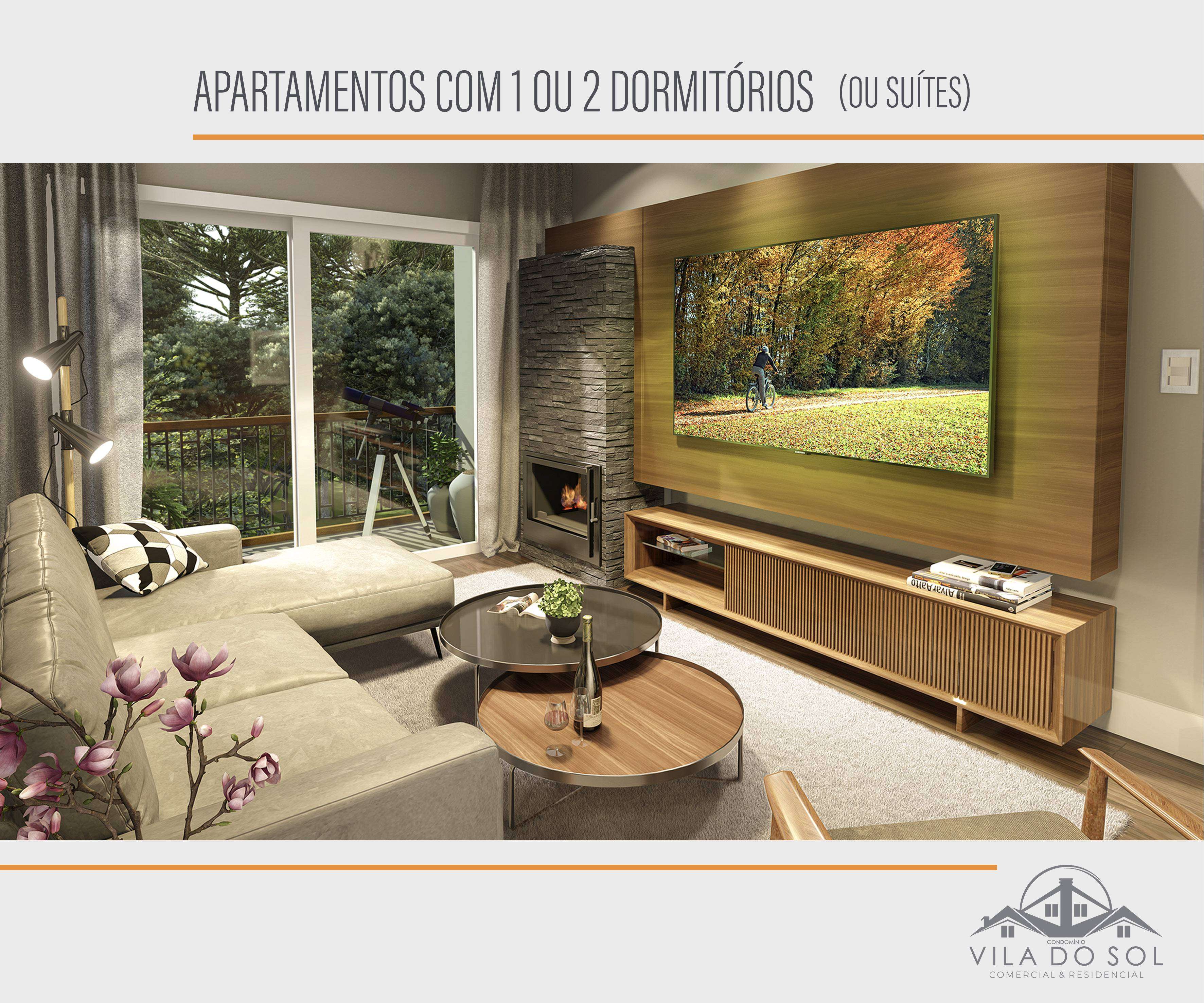 Apartamento com 2 quartos, 1 banheiro e 92m² à venda no bairro Varzea Grande, Gramado