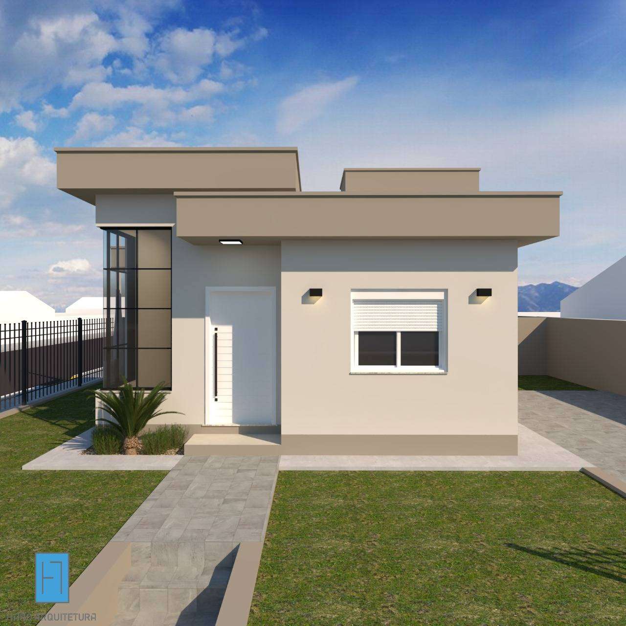 Casa Alvenaria com 2 quartos, 1 banheiro e 55m² à venda no bairro Ideal, Taquara