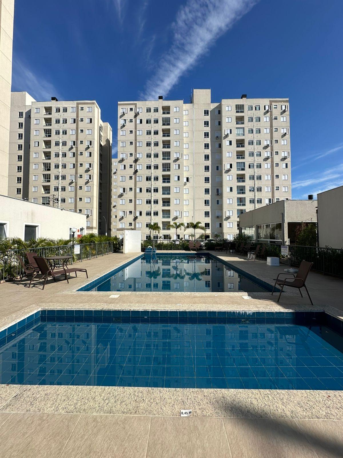 APARTAMENTO COM 2 DORMITÓRIOS, SACADA COM CHURRASQUEIRA, NOVO, NUNCA HABITADO, EM CONDOMÍNIO COM INFRA ESTRUTURA COMPLETA