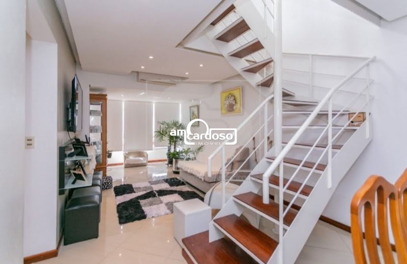 Cobertura com 3 quartos, 4 banheiros e 202m² à venda no bairro Jardim Lindoia, Porto Alegre