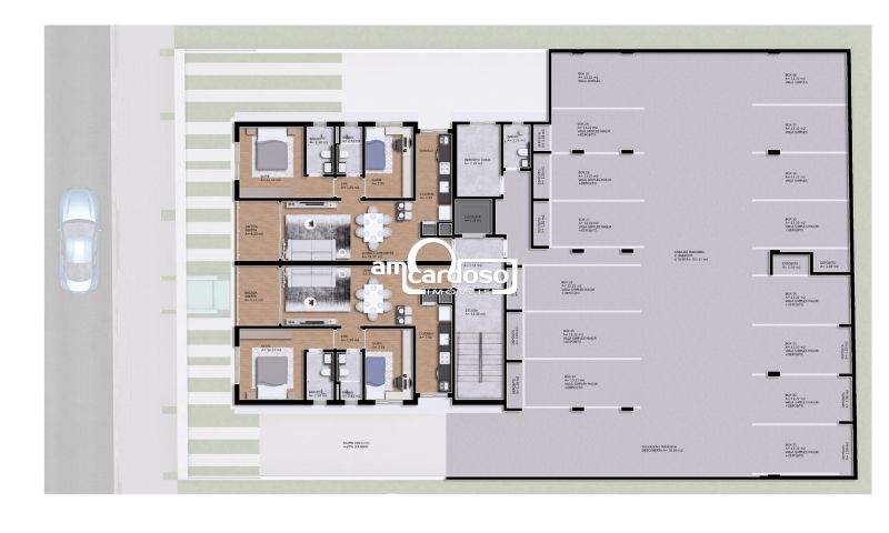 Apartamento com 1 quarto, 1 banheiro e 40m² à venda no bairro Vila Ipiranga, Porto Alegre