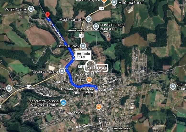 Sitio com 160900m² à venda no bairro Centro, Cunha Porã
