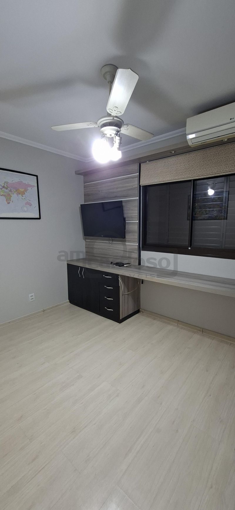 Apartamento 3 dormitórios semi mobiliado no Edificio Andaluzia
