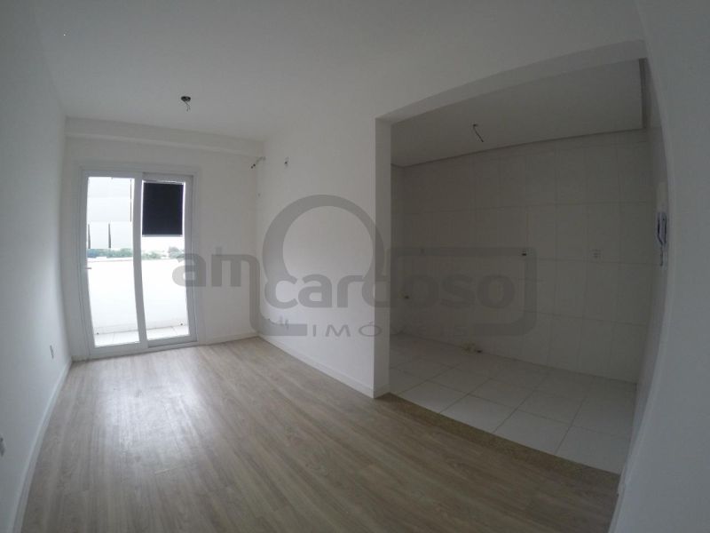 APARTAMENTO DE 1 DORMITÓRIO, SACADA COM CHURRASQUEIRA, GARAGEM COBERTA, INFRA COMPLETA