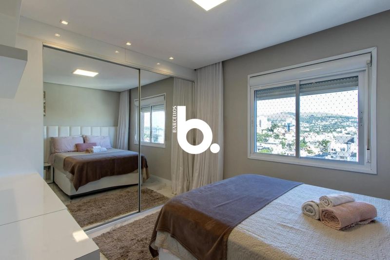 Apartamento 1 quarto com churrasqueira no Jardim Botânico, POA
