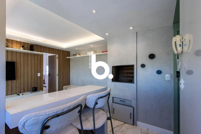 Apartamento 1 quarto com churrasqueira no Jardim Botânico, POA