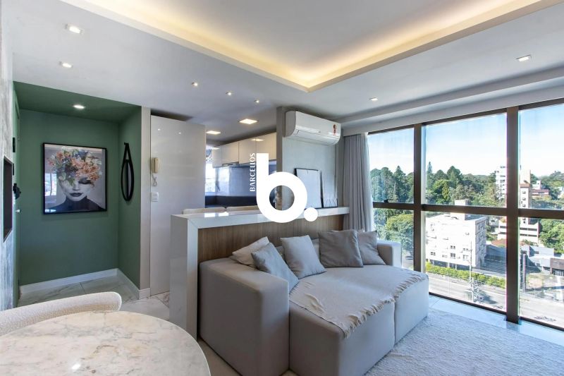 Apartamento 1 quarto com churrasqueira no Jardim Botânico, POA