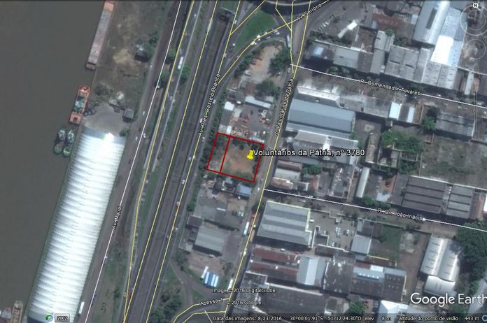 Terreno com 2065m² para alugar no bairro Floresta, Porto Alegre