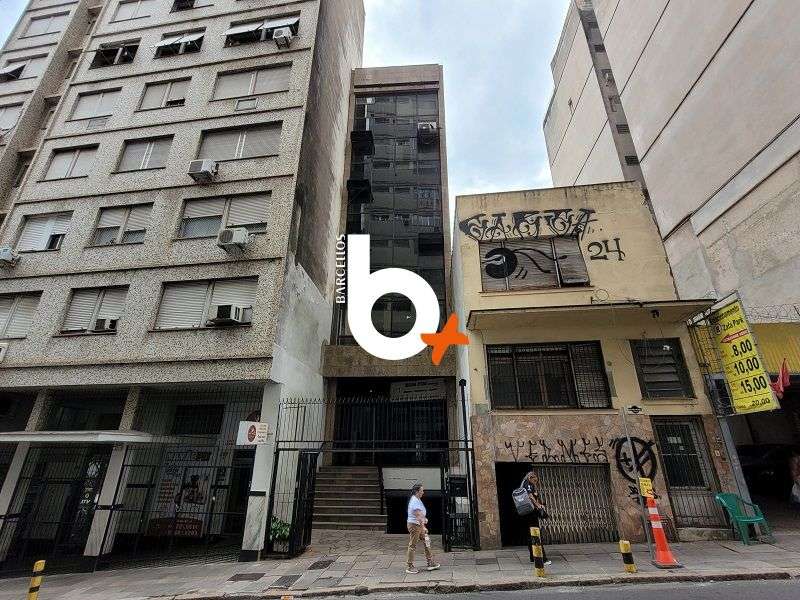 Sala com 1 quarto, 1 banheiro e 53m² à venda no bairro Centro, Porto Alegre