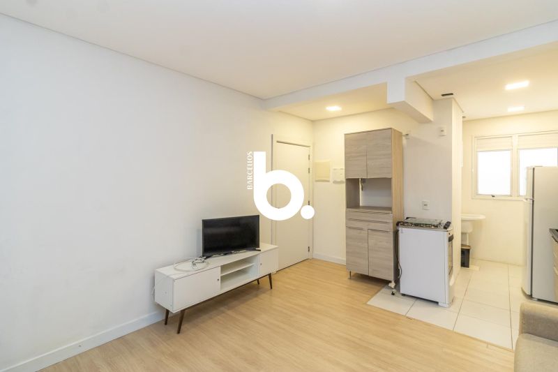 Apartamento Mobiliado de 1 Dormitório com 39m² Próximo à UFRGS no Centro Histórico