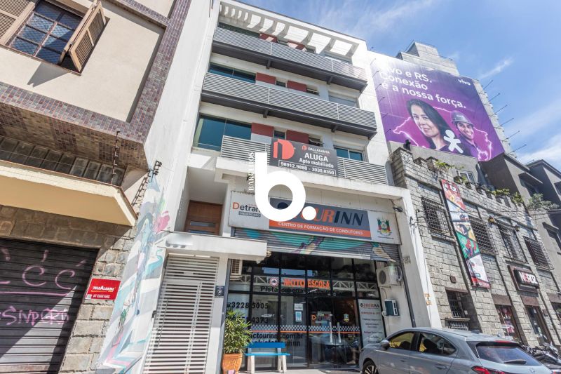 Apartamento Mobiliado de 1 Dormitório com 39m² Próximo à UFRGS no Centro Histórico