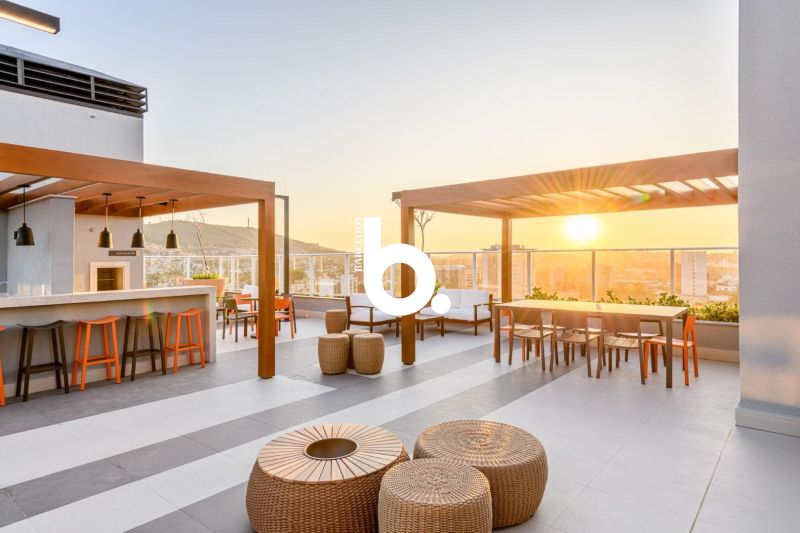 Apartamento Mobiliado de 1 Dormitório ao Lado da PUC com Infraestrutura Completa