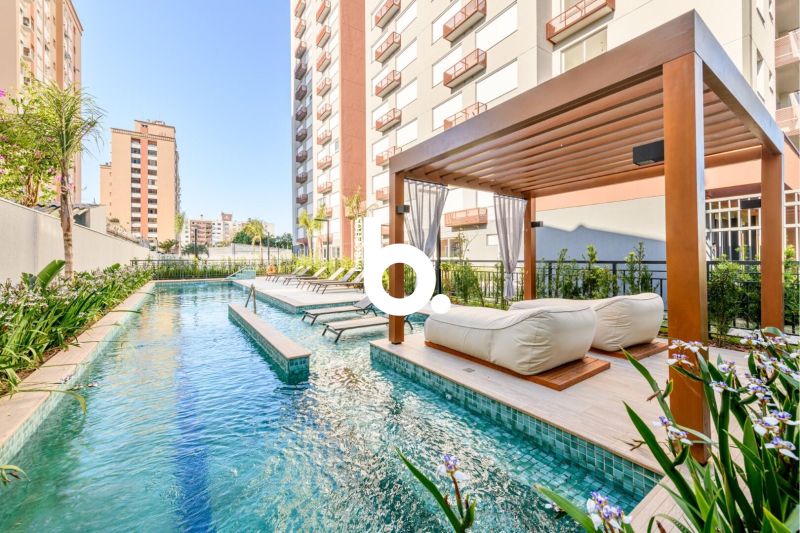 Apartamento Mobiliado de 1 Dormitório ao Lado da PUC com Infraestrutura Completa