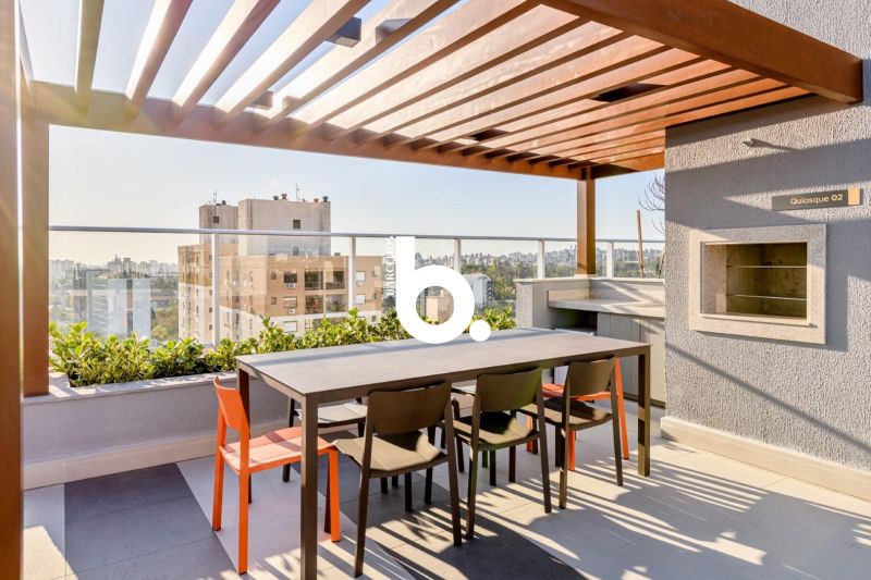 Apartamento Mobiliado de 1 Dormitório ao Lado da PUC com Infraestrutura Completa
