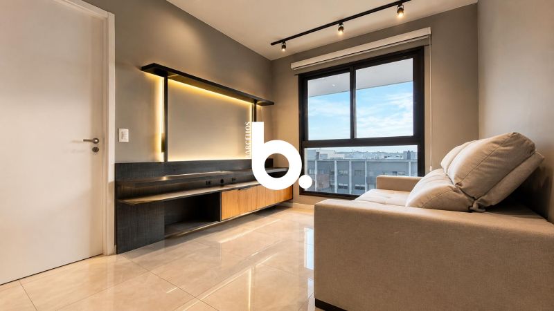 Apartamento Mobiliado com 1 Suíte e Churrasqueira no FWD Central Park | Infraestrutura Completa de Clube