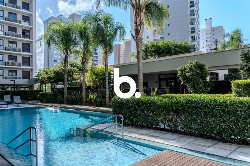 Apartamento Mobiliado com 1 Suíte e Churrasqueira no FWD Central Park | Infraestrutura Completa de Clube