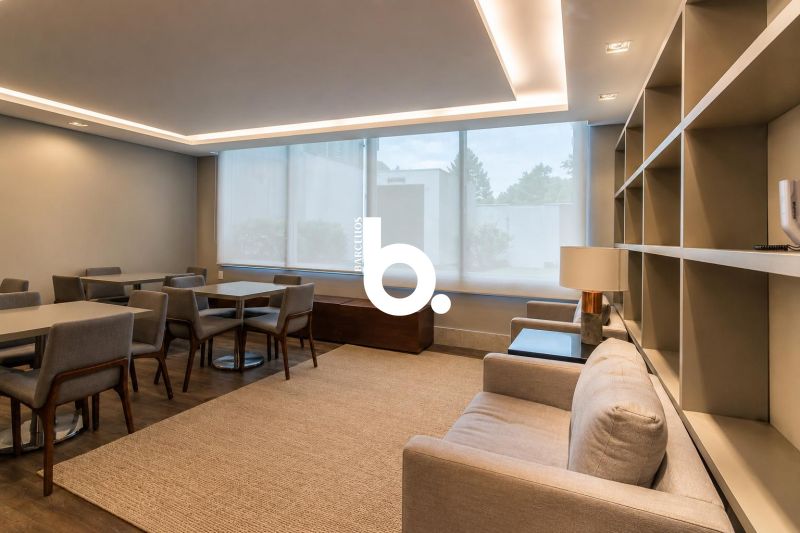 Studio mobiliado de 33 m² com vaga, em frente ao Parcão | Moinhos Park