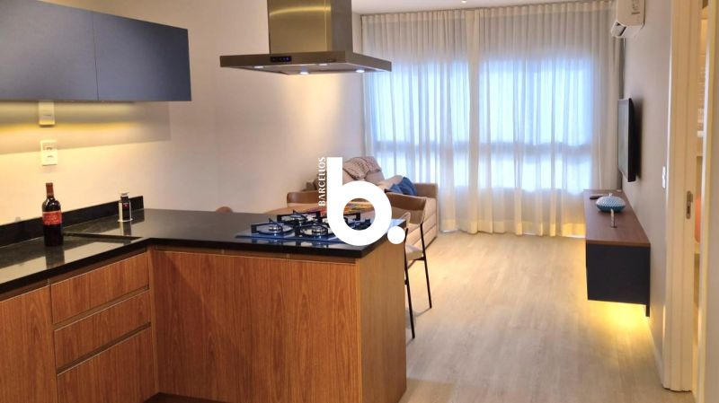 Apartamento mobiliado de 1 suíte no GO Cidade Baixa | 48m² | Infraestrutura completa
