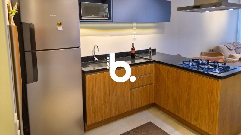 Apartamento mobiliado de 1 suíte no GO Cidade Baixa | 48m² | Infraestrutura completa