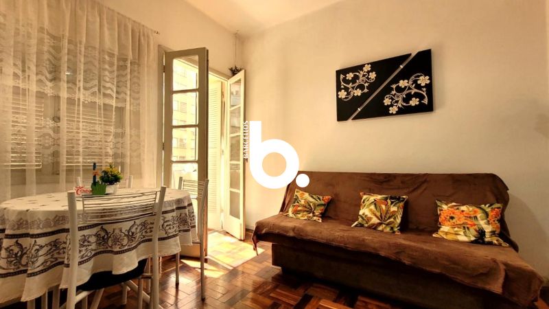Apartamento mobiliado de 1 dormitório para aluguel no Centro de Porto Alegre