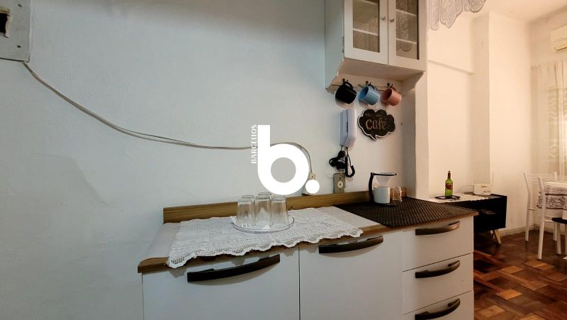 Apartamento mobiliado de 1 dormitório para aluguel no Centro de Porto Alegre