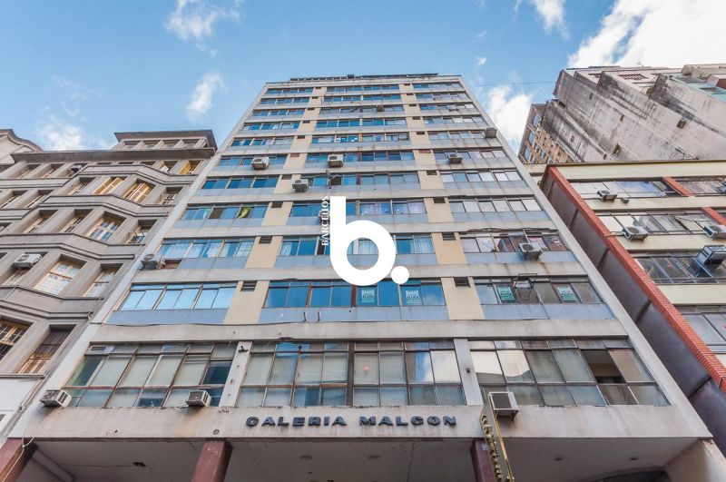 Sala Comercial de 53m² na Galeria Malcon – Frente para a Rua dos Andradas
