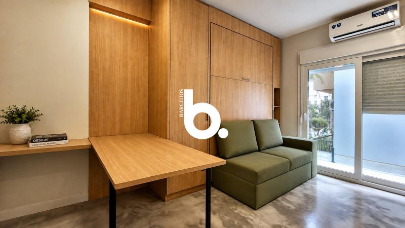 RISE MOINHOS | STUDIO MOBILIADO COM ESTRUTURA COMPLETA E FULL CONCIERGE