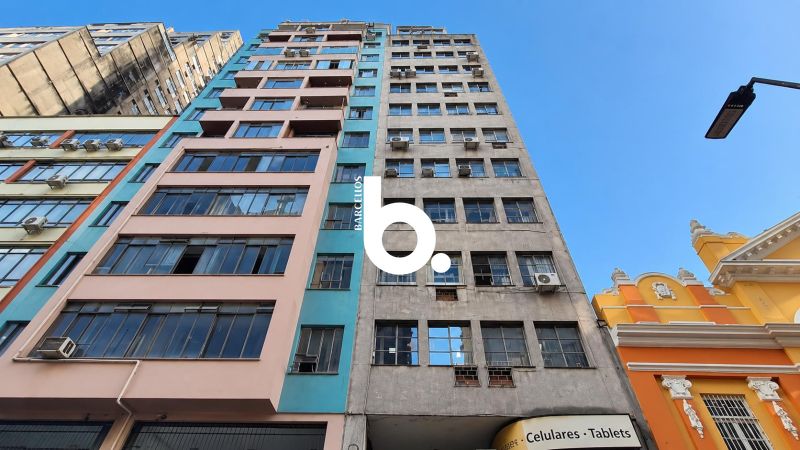 Sala comercial na Galeria do Rosário | Maior planta do edifício | Potencial para uso residencial