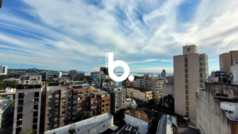 Apartamento de 1 dormitório em andar alto com vista panorâmica