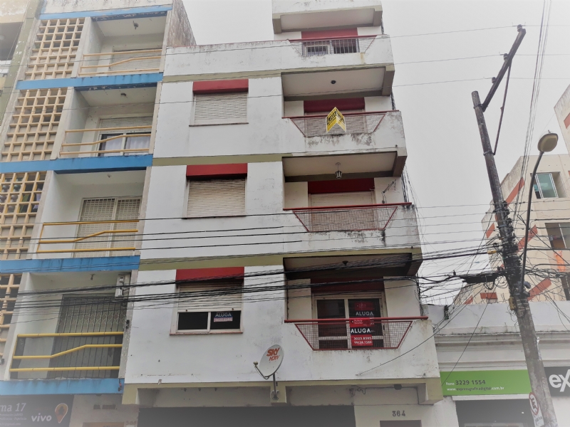 Apartamento com 1 quarto, 1 banheiro e 40m² para alugar no bairro Centro, Pelotas