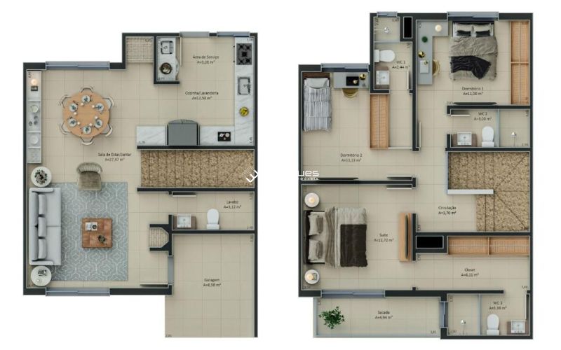 Casa com 3 quartos, 1 banheiro e 133m² à venda no bairro Areal, Pelotas
